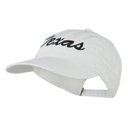 US Mid State Texas Embroidered Washed Cap