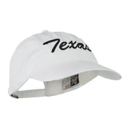 US Mid State Texas Embroidered Washed Cap