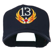 13th Air Force Badge Embroidered Cap