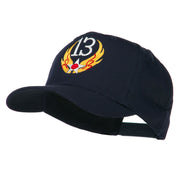 13th Air Force Badge Embroidered Cap