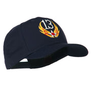 13th Air Force Badge Embroidered Cap