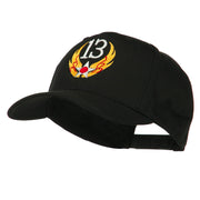 13th Air Force Badge Embroidered Cap