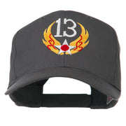 13th Air Force Badge Embroidered Cap