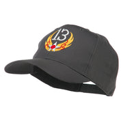 13th Air Force Badge Embroidered Cap