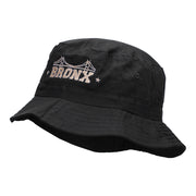 The Bronx Embroidered Bucket Hat