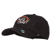 That's My Boy Football Embroidered Unstructured Cap