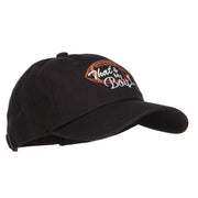 That's My Boy Football Embroidered Unstructured Cap