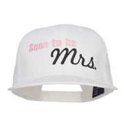 Soon To Be Mrs Embroidered Mesh Cap