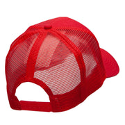 Bass Fishing Embroidered Prostyle Mesh Cap