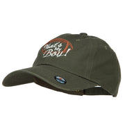 That's My Boy Football Embroidered Unstructured Cap