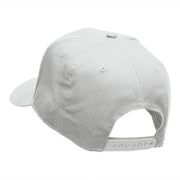 The Bar Embroidered Cotton Twill Pro Style Cap