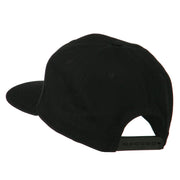 Superior Cotton Twill Flat Bill Snapback Prostyle Cap