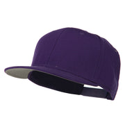 Superior Cotton Twill Flat Bill Snapback Prostyle Cap