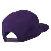 Superior Cotton Twill Flat Bill Snapback Prostyle Cap