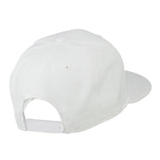 Superior Cotton Twill Flat Bill Snapback Prostyle Cap