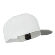 Superior Cotton Twill Flat Bill Snapback Prostyle Cap