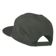 Superior Cotton Twill Flat Bill Snapback Prostyle Cap