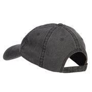 Too Cute To Spook Embroidered Washed Cap