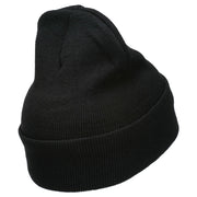 To Go Cup Embroidered Long Beanie