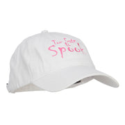 Too Cute To Spook Embroidered Washed Cap