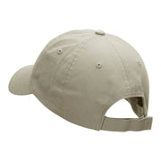 Teach Embellished Phrase Embroidered Unstructured Cotton Twill Cap