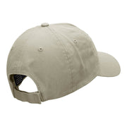 Teach Embellished Phrase Embroidered Unstructured Cotton Twill Cap