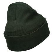 To Go Cup Embroidered Long Beanie