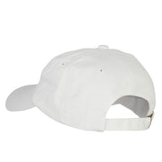 North Carolina Dogwood with Map Embroidered Unstructured Washed Cap