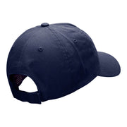 Teach Embellished Phrase Embroidered Unstructured Cotton Twill Cap