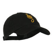 Treble Clef Embroidered Cap