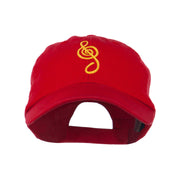 Treble Clef Embroidered Cap