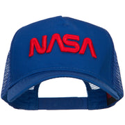 3D NASA Letters Logo Embroidered Twill Mesh Cap