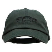 SpeedRacer Embroidered Deluxe Washed Twill Cap - Dk-Green OSFM