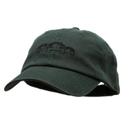 SpeedRacer Embroidered Deluxe Washed Twill Cap - Dk-Green OSFM