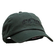 SpeedRacer Embroidered Deluxe Washed Twill Cap - Dk-Green OSFM