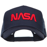 3D NASA Letters Logo Embroidered Twill Mesh Cap