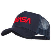 3D NASA Letters Logo Embroidered Twill Mesh Cap