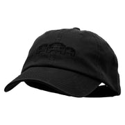 SpeedRacer Embroidered Deluxe Washed Twill Cap - Black OSFM