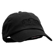 SpeedRacer Embroidered Deluxe Washed Twill Cap - Black OSFM