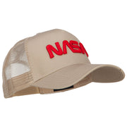 3D NASA Letters Logo Embroidered Twill Mesh Cap