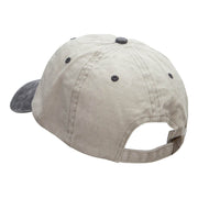 The Texas Armadillo Embroidered Pigment Dyed Wash Caps