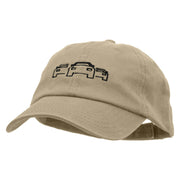 SpeedRacer Embroidered Deluxe Washed Twill Cap - Khaki OSFM