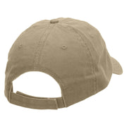 SpeedRacer Embroidered Deluxe Washed Twill Cap - Khaki OSFM