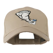 Tornado Mascot Embroidered Cap