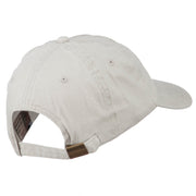 Tennessee State Map Embroidered Washed Cotton Cap