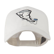 Tornado Mascot Embroidered Cap