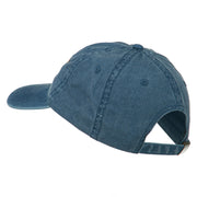 Tennessee State Map Embroidered Washed Cotton Cap