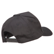 Veteran Grandpa Embroidered Solid Cotton Prostyle Cap