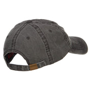 Texas Embroidered Washed Cap