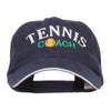 Tennis Coach Embroidered Canvas Cotton Cap